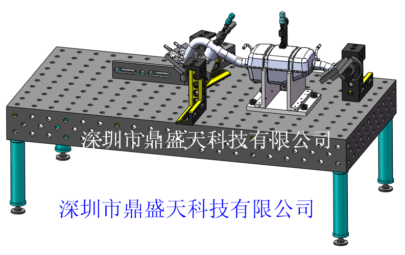 大巴車架切換焊接及精度要求，我們來滿足！